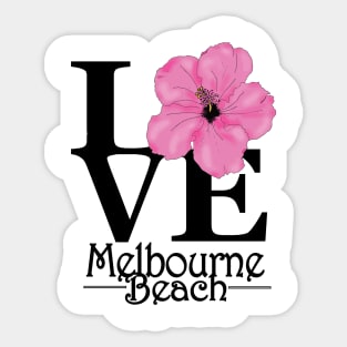 Love melbourne Beach Sticker